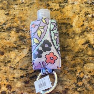 Vera Bradley Hand Sanitizer Keychain